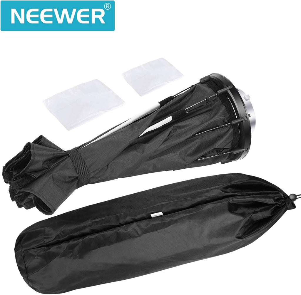35.4 inches Foldable Octagonal Softbox with Bowens Mount Speedring, Carrying Case L4608