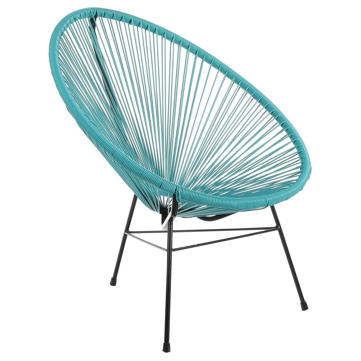 Black Acapulco Lounge Chair Set of 2 H8658