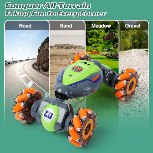 Gesture Sensing RC Stunt Car with Light & Music Z4737