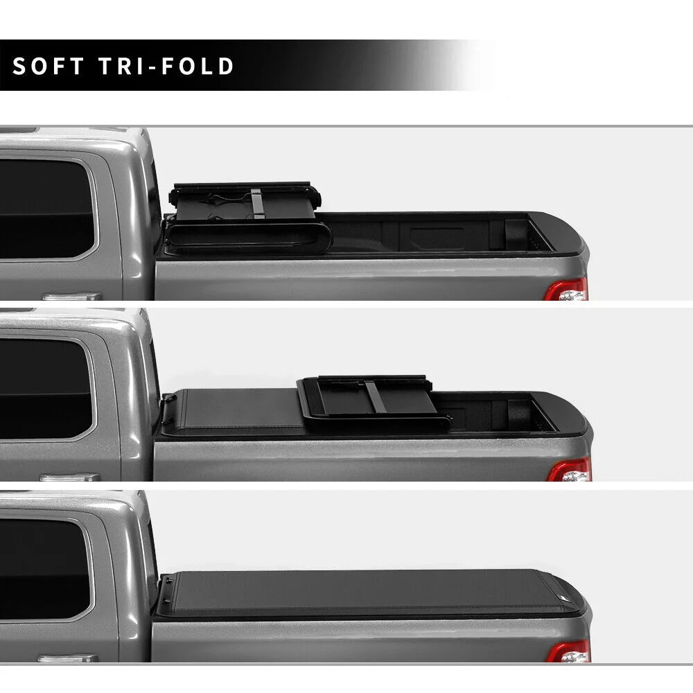 5 ft Soft Tri Fold Truck Bed Tonneau Cover K20933