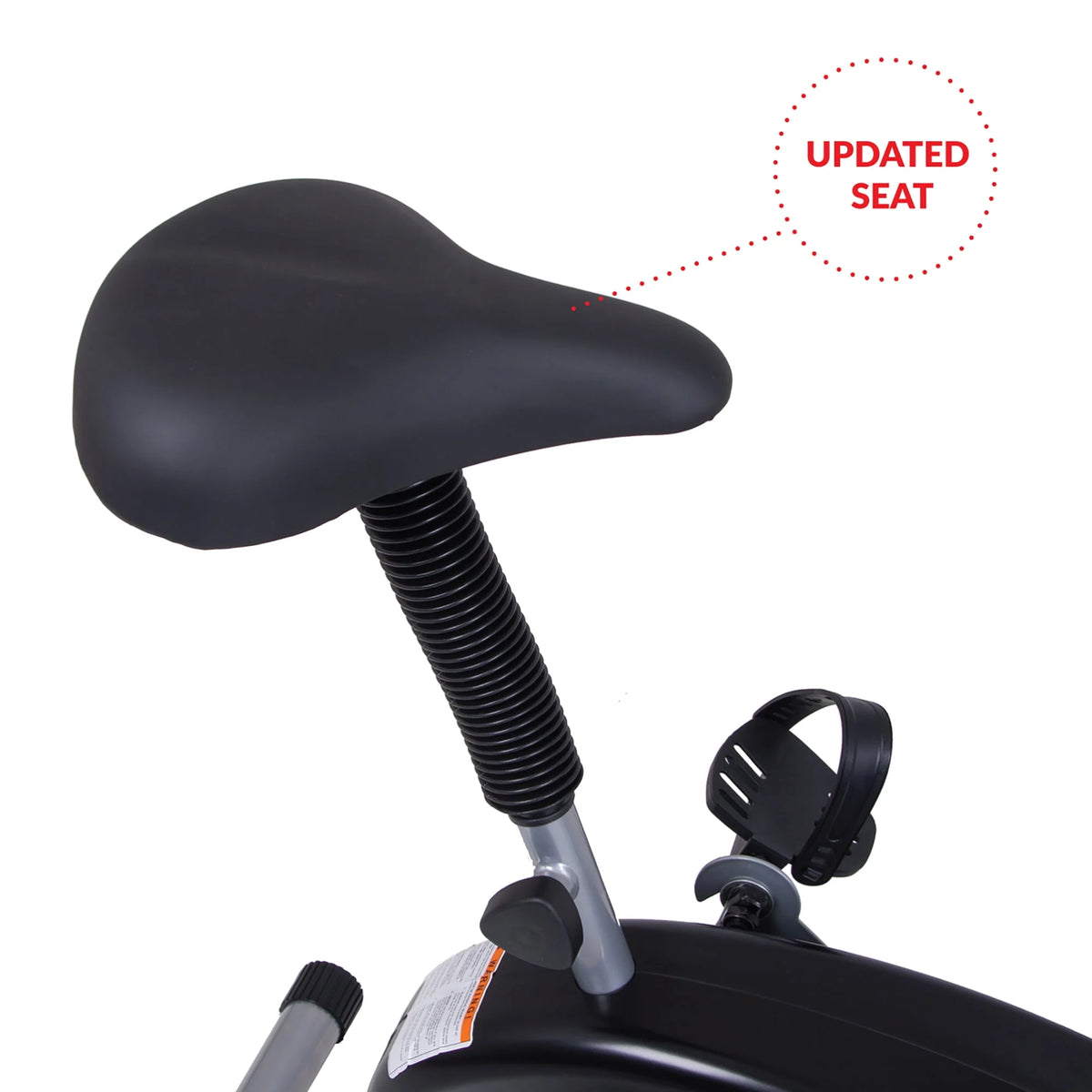 Upright Stationary Fan Bike with Adjustable Seat L744