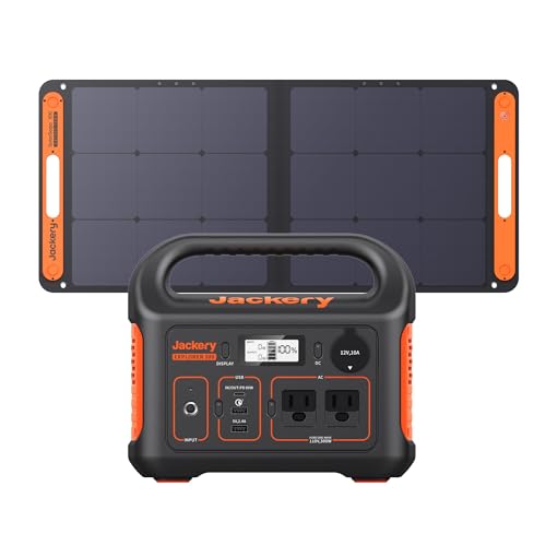 293Wh Backup Lithium Battery with 100W Solar Panel T627