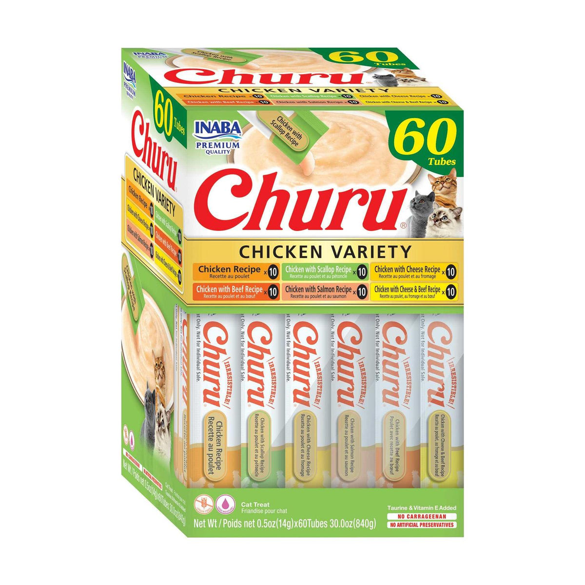 Chicken Variety Box 60 Tubes S2912