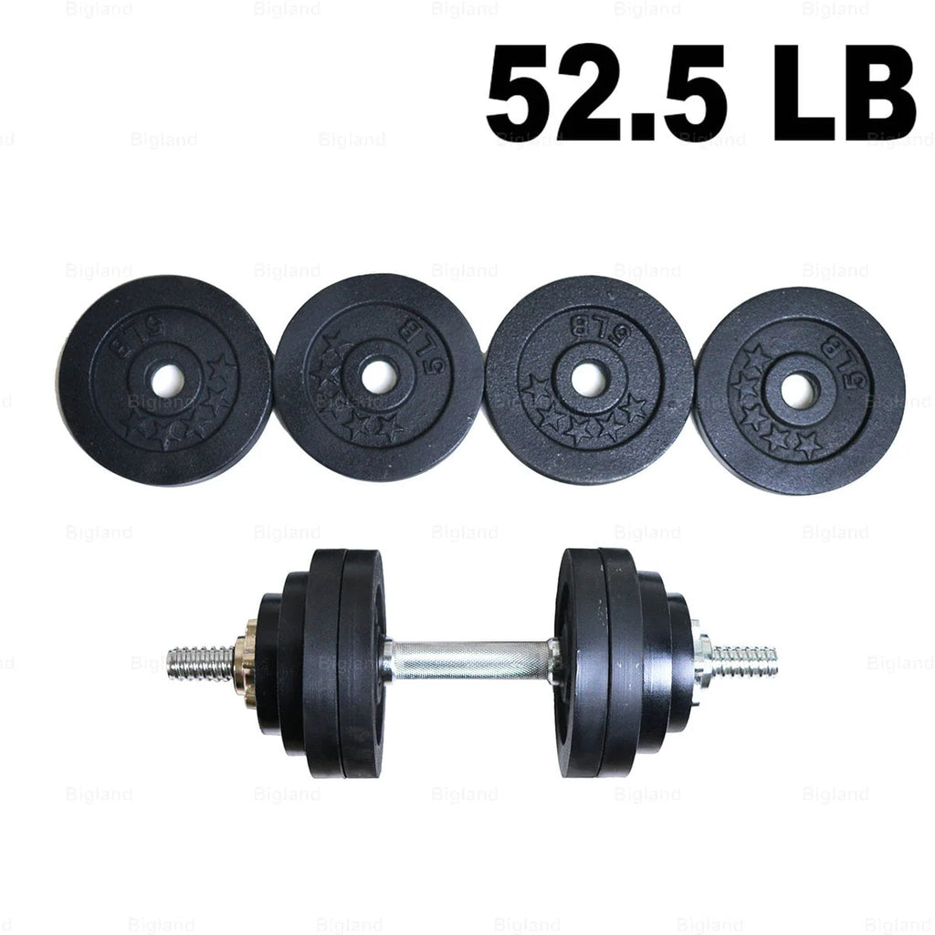 52.5lb Adjustable Cast Iron Dumbbell K80061