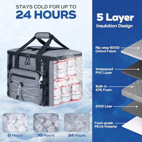 Collapsible Insulated Cooler Bag W17617