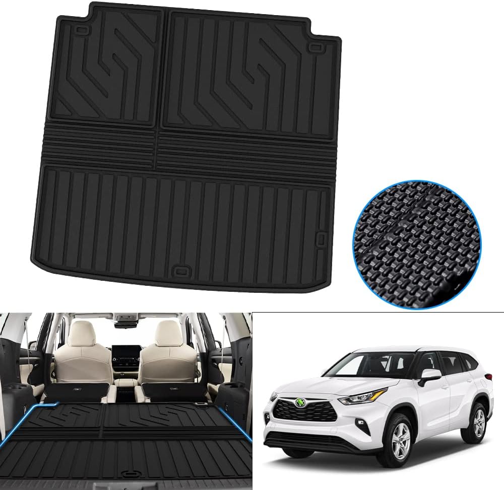 Cargo Liner Trunk Mat All Weather TPE Pack of 2 E879434