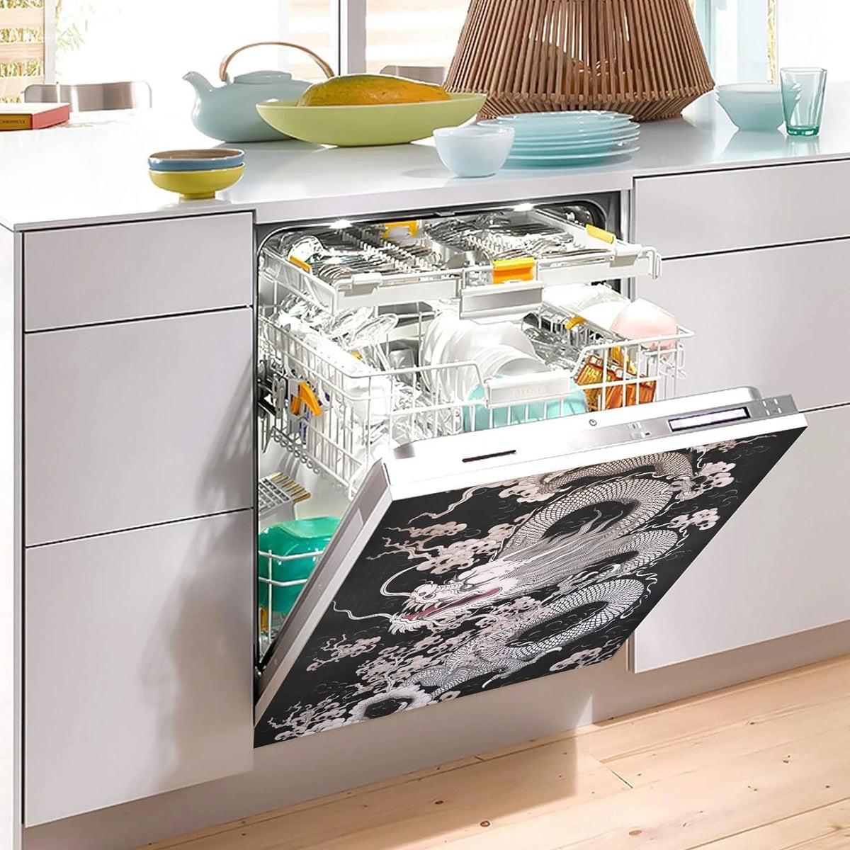 Magnetic Dishwasher Sticker 23in W x 26in H U3160