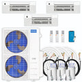 39,000 BTU 3 Zone Ceiling Cassette Ductless Air Conditioner and Heat Pump D35193