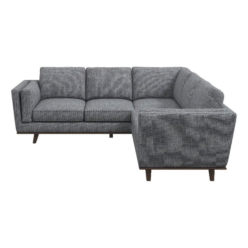 Grey Fabric Corner Sofa S96002
