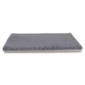 Dark Grey Foam Dog Crate Mat and Pet Bed Y842