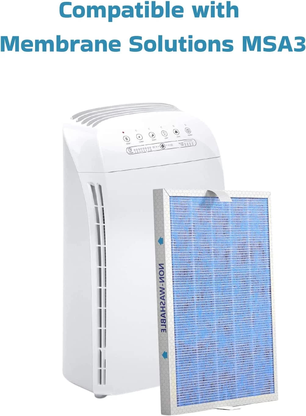 True HEPA Filter Replacement 2 Pack Q1237